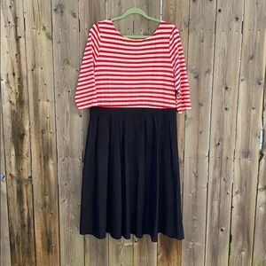 Cute Lindy Bop two-fer dress
